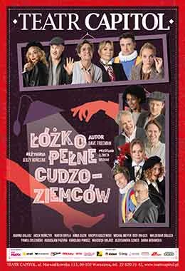 ŁÓŻKO PEŁNE CUDZOZIEMCÓW - spektakl w gwiazdorskiej obsadzie